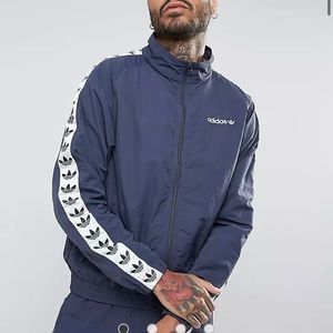 Adidas Originals TNT Tape Wind Track Jacket Blue